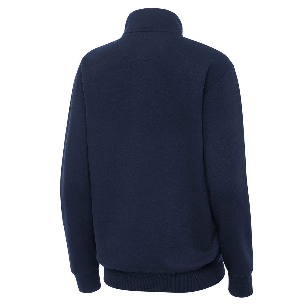 NFL Chicago Bears Women's Antigua Alternate Victory 1/4 Zip Pullover Jacket - Navy