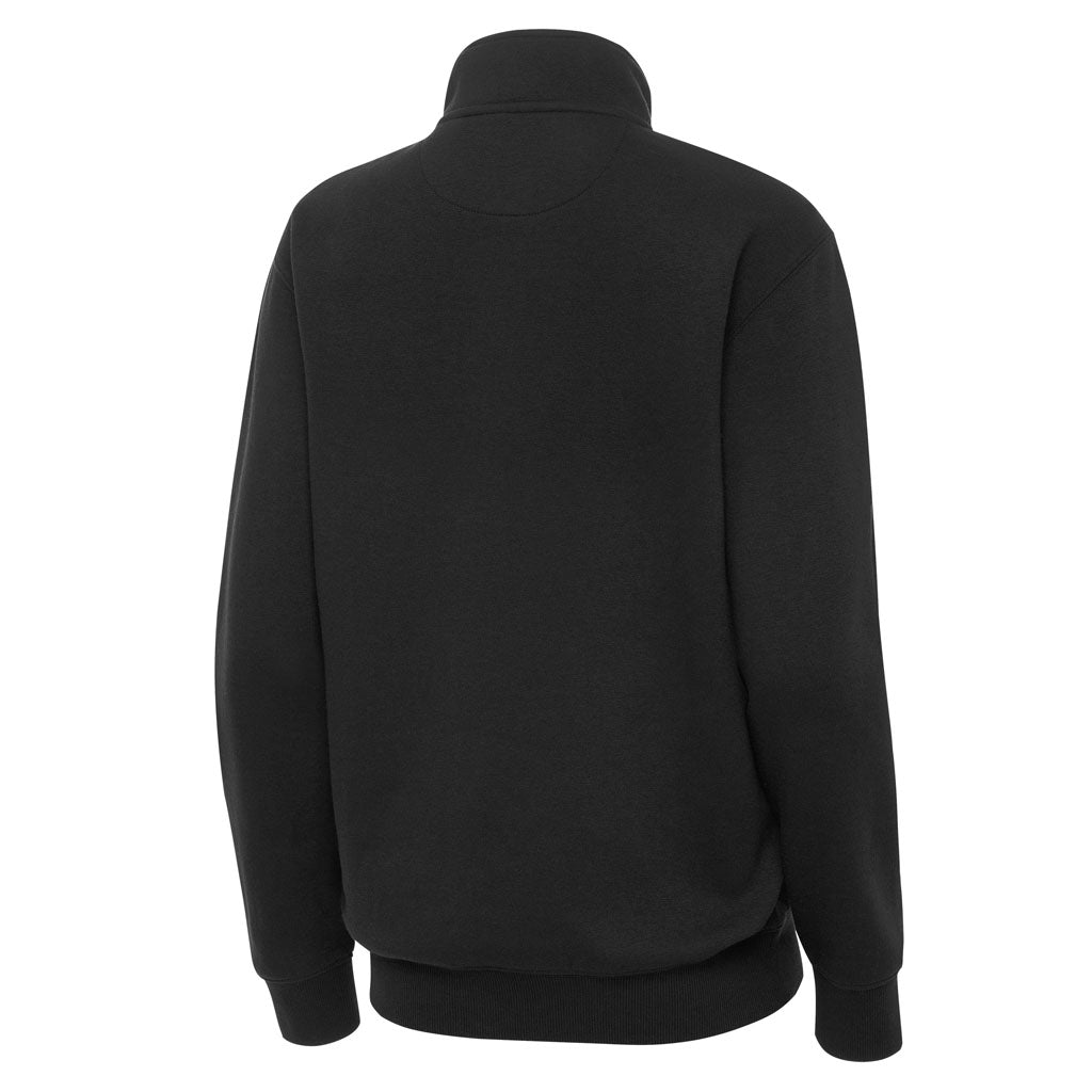 NFL Baltimore Ravens Women's Antigua Victory 1/4 Zip Pullover Jacket - Black