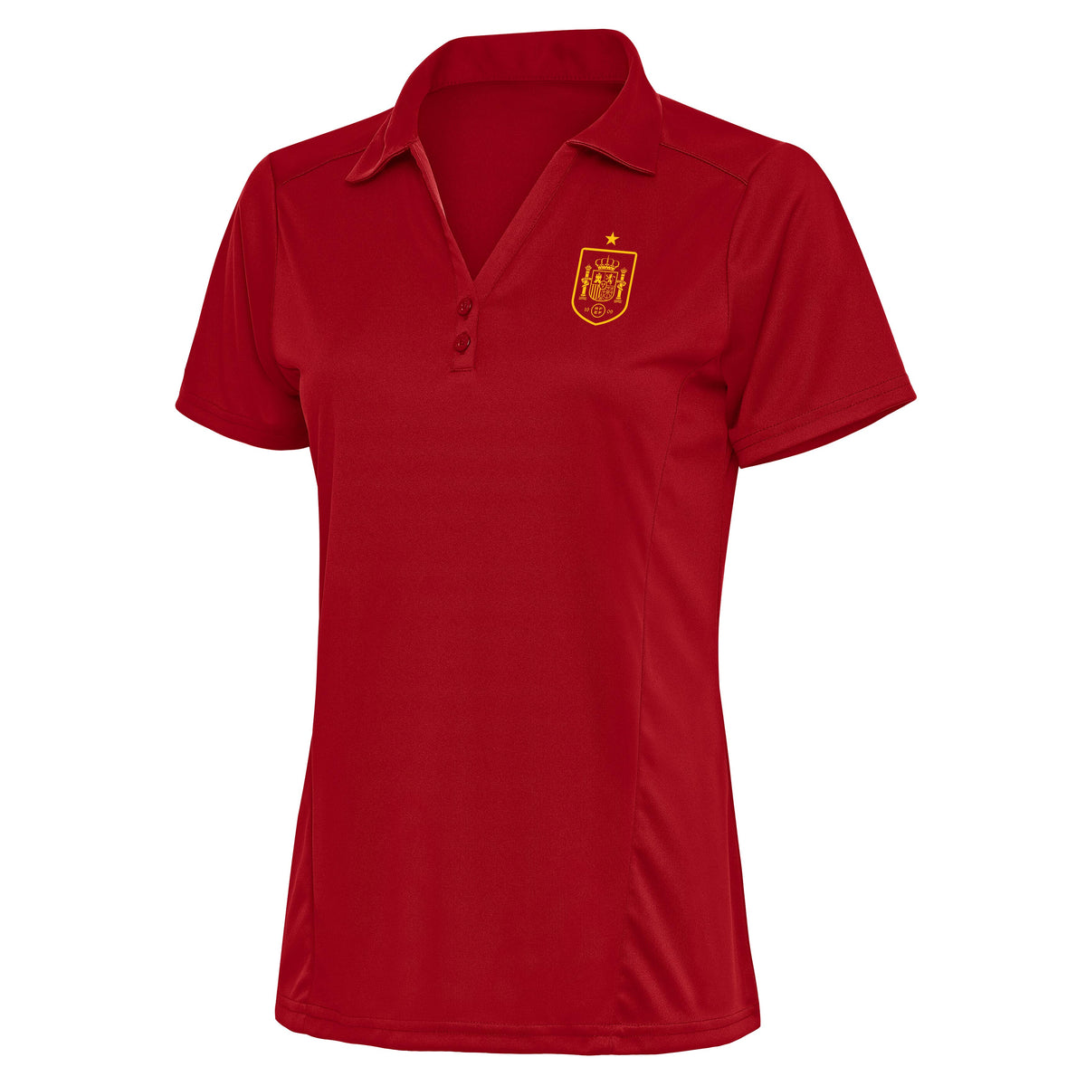 Spain National Team Antigua Women's Statement Polo - Red
