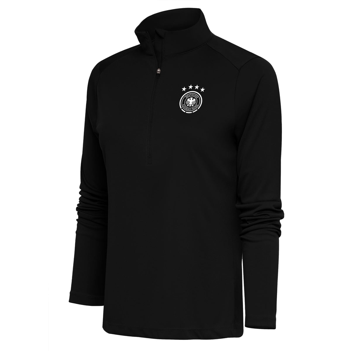 Germany National Team Antigua Women's Statement 1/2 Zip Pullover - Black