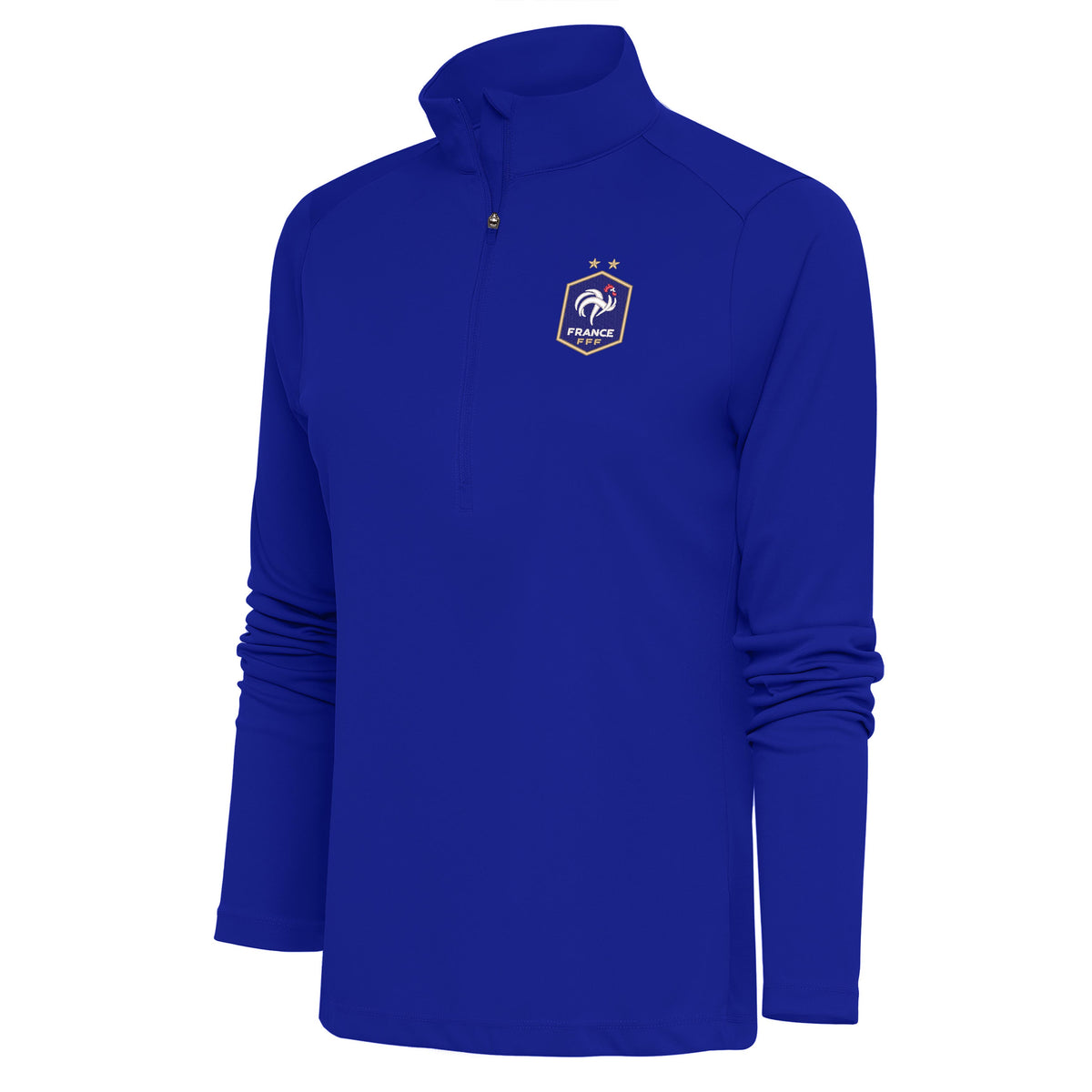 France National Team Antigua Women's Statement 1/2 Zip Pullover - Blue