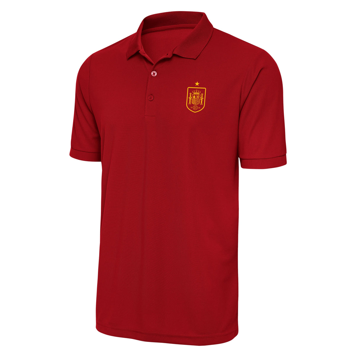 Spain National Team Antigua Men's Derive Polo - Red
