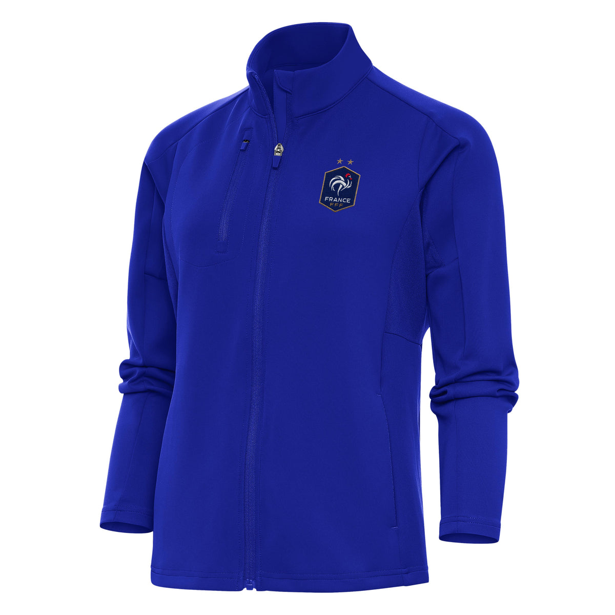 France National Team Antigua Women's Genesis Full Zip Jacket - Blue