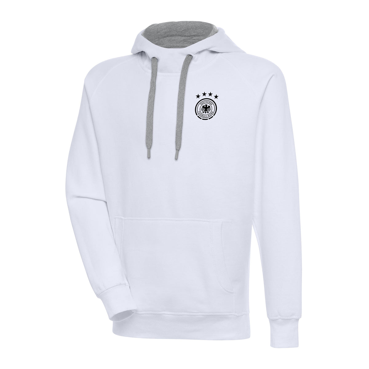 Germany National Team Antigua Men's Takeover Hoodie - White