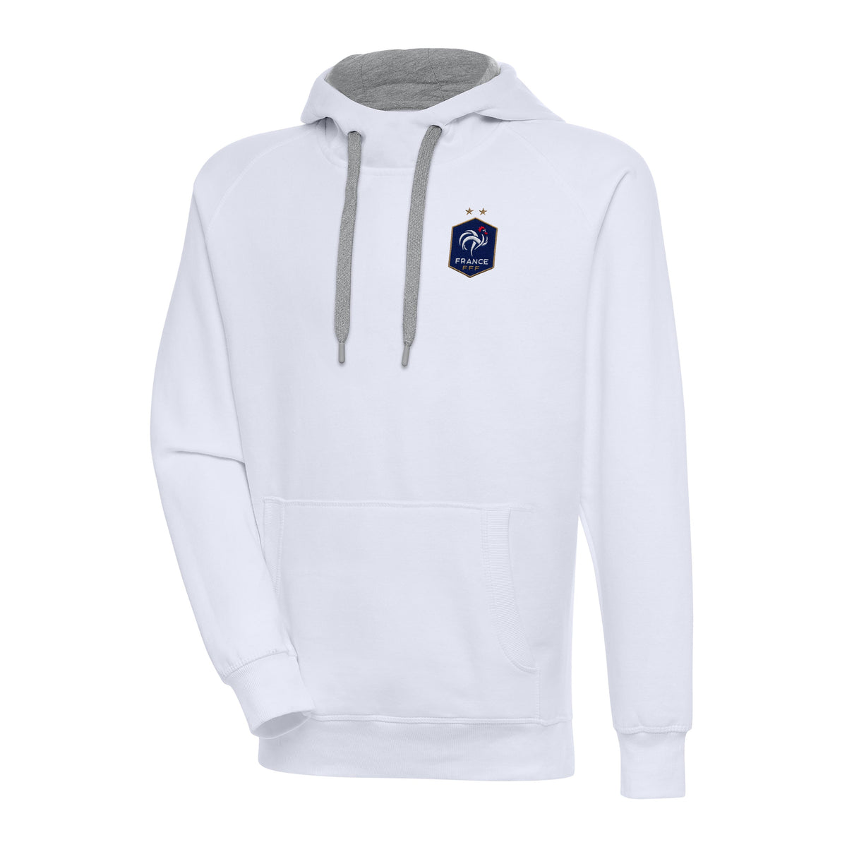 France National Team Antigua Men's Takeover Hoodie - White