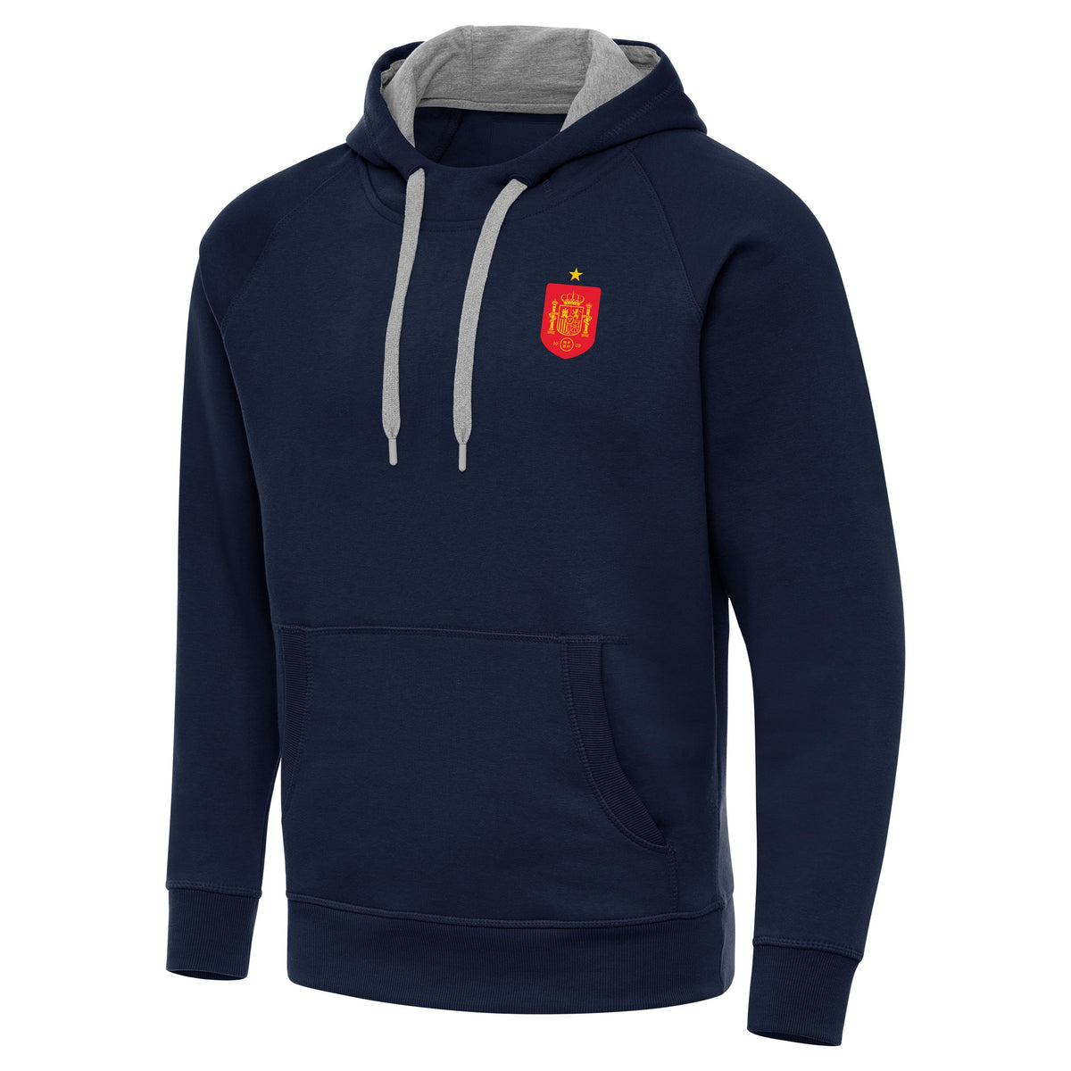 Spain National Team Antigua Men's Takeover Hoodie - Navy