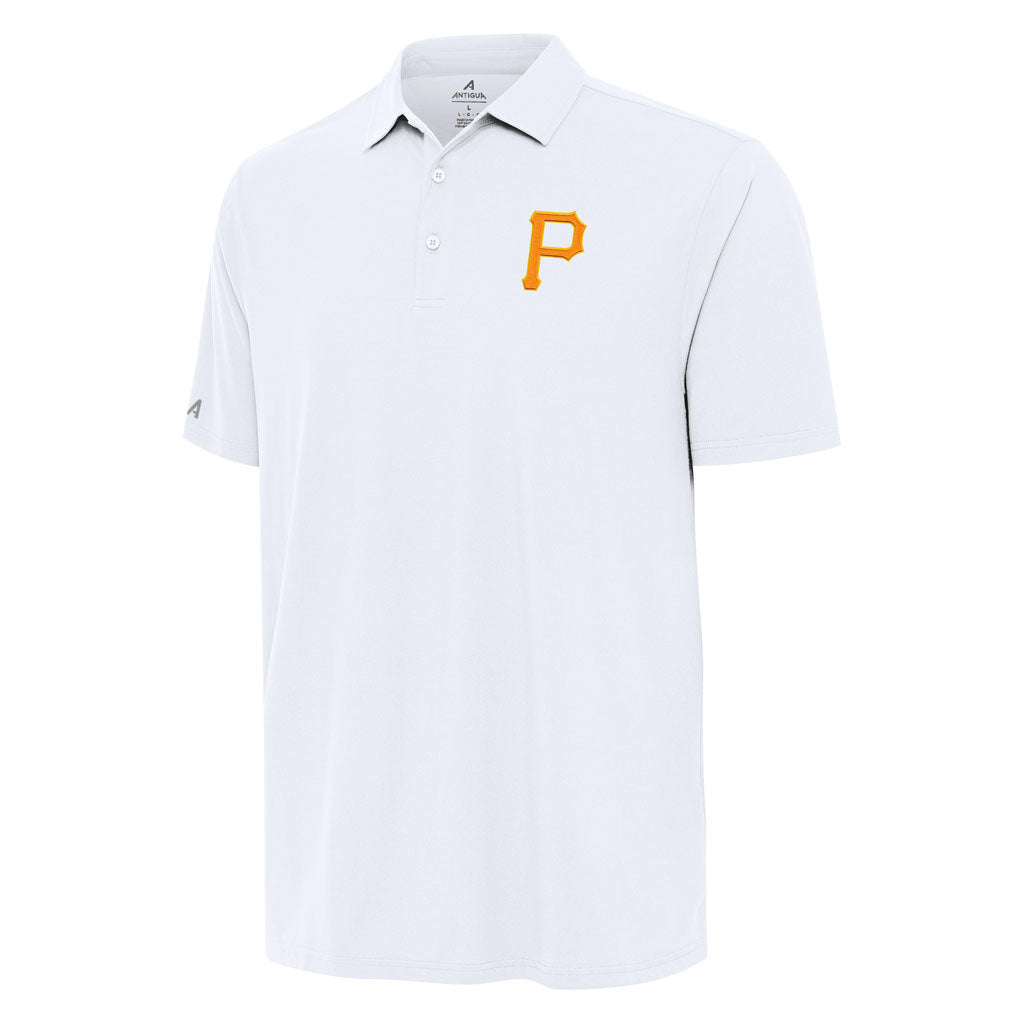 MLB Pittsburgh Pirates Antigua Era Polo - White