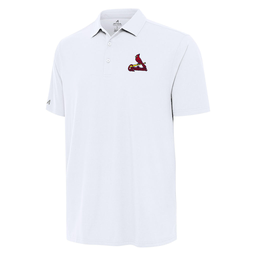 MLB St. Louis Cardinals Antigua Era Polo - White