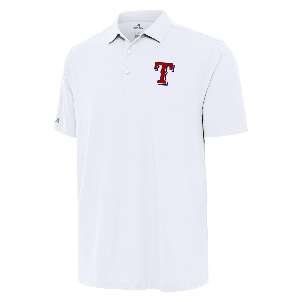 MLB Texas Rangers Antigua Era Polo - White