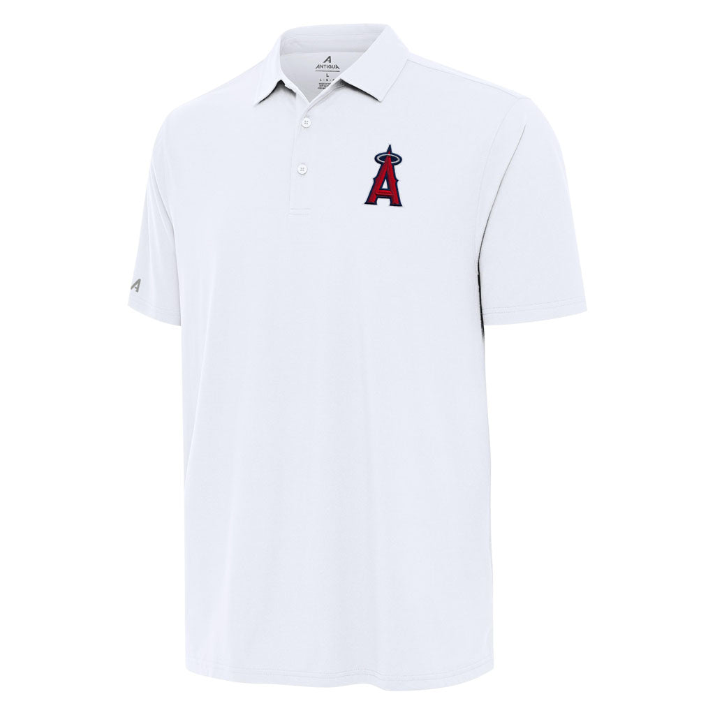 MLB Los Angeles Angels Antigua Era Polo - White