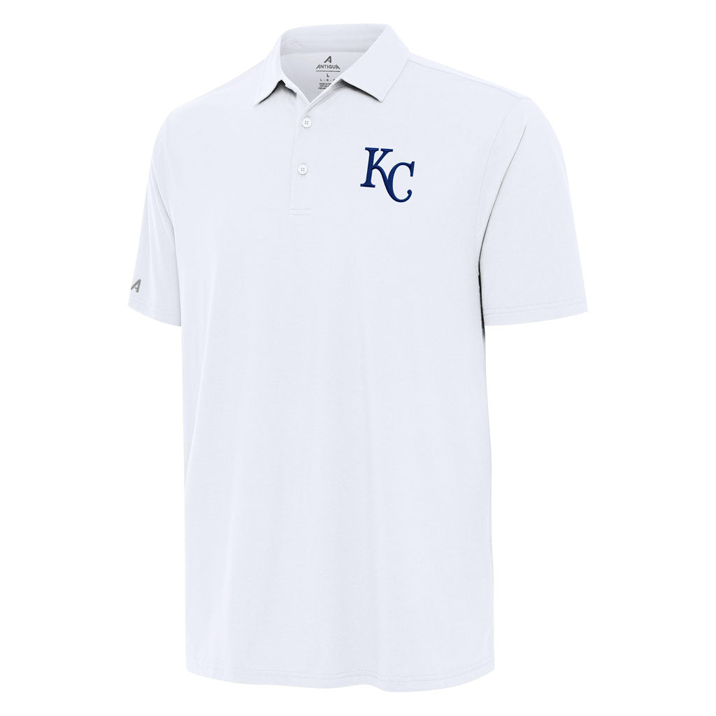 MLB Kansas City Royals Antigua Era Polo - White