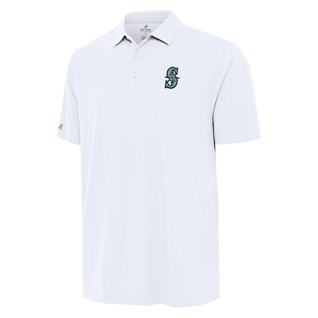MLB Seattle Mariners Antigua Era Polo - White