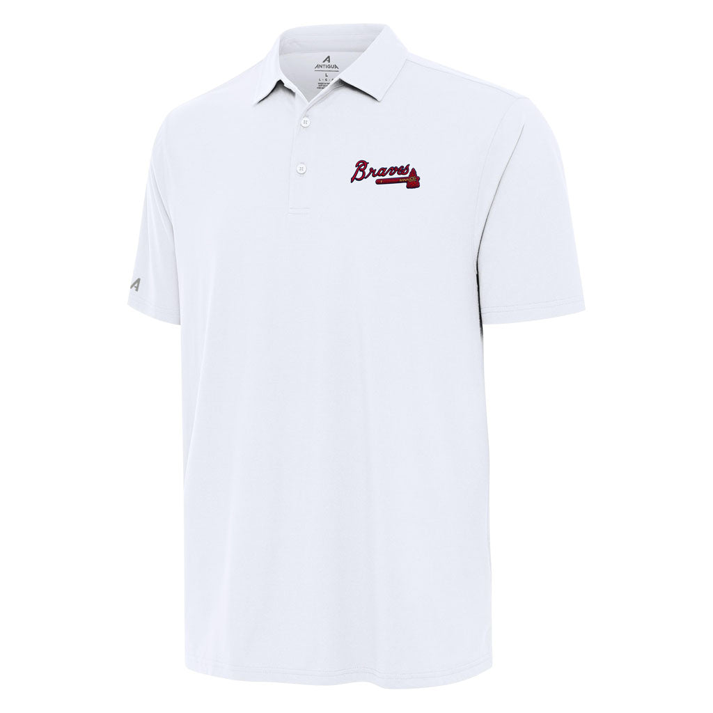 MLB Atlanta Braves Antigua Era Polo - White