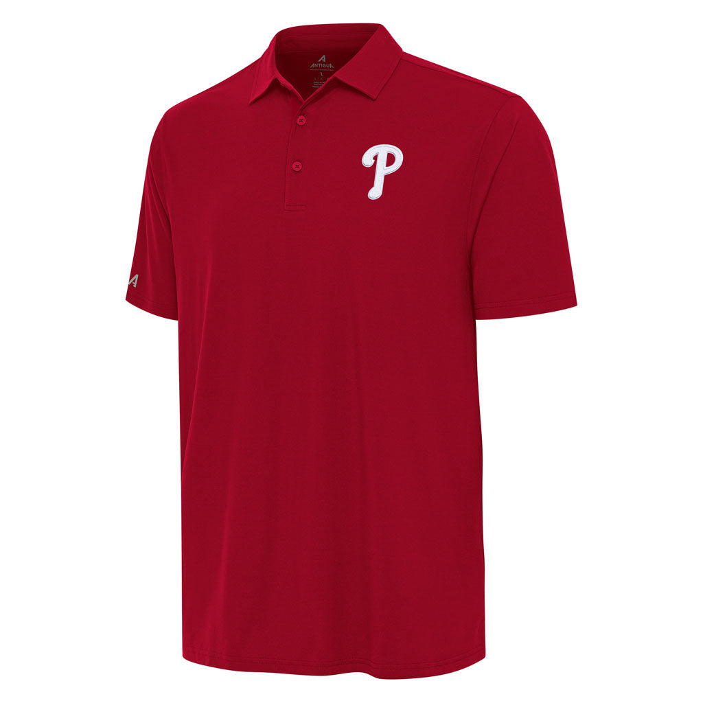 MLB Philadelphia Phillies Antigua Era Polo - Red