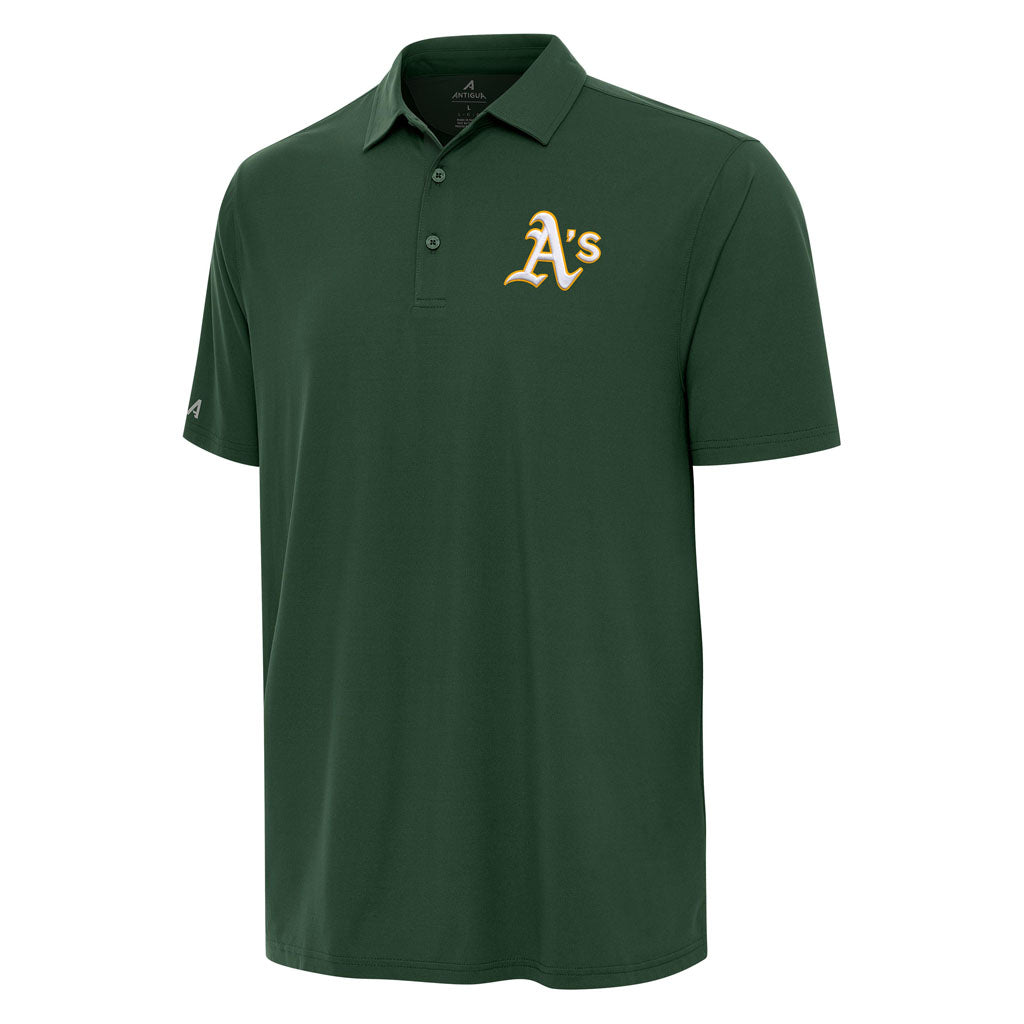 MLB Athletics Antigua Era Polo - Green