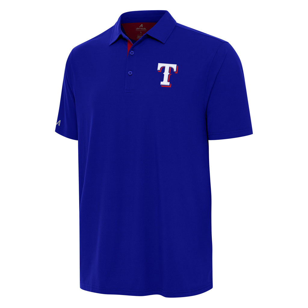 MLB Texas Rangers Antigua Era Polo - Blue/red
