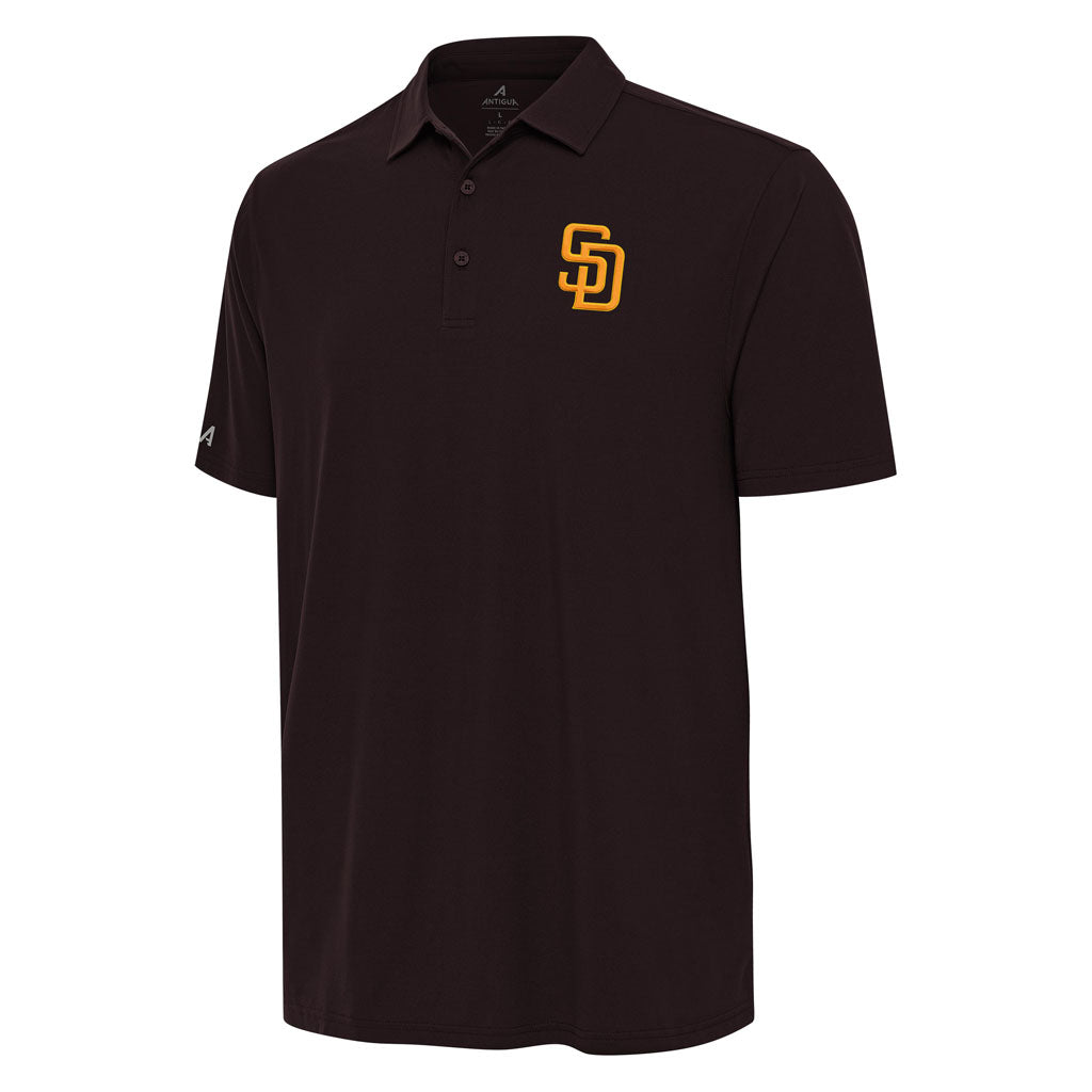 MLB San Diego Padres Antigua Era Polo - Brown