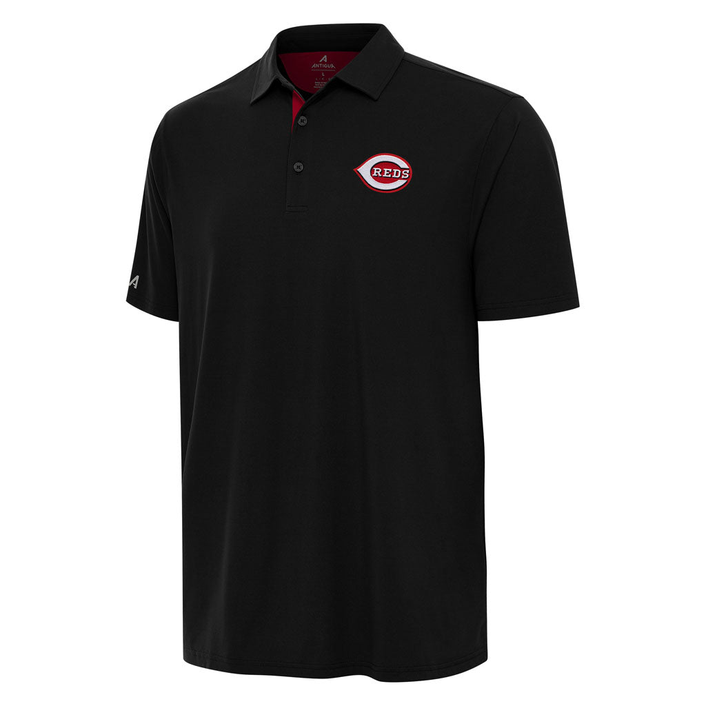 MLB Cincinnati Reds Antigua Era Polo - Black