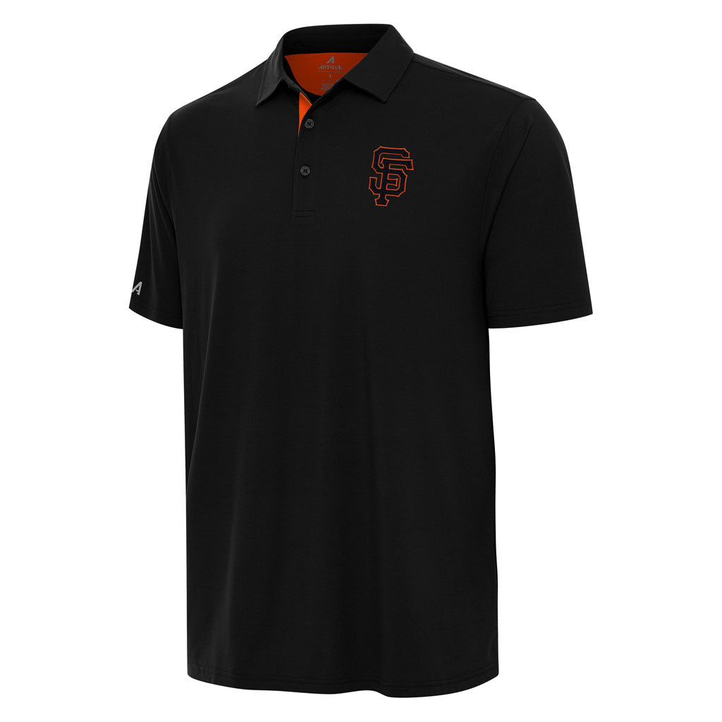 MLB San Francisco Giants Antigua Era Polo - Black