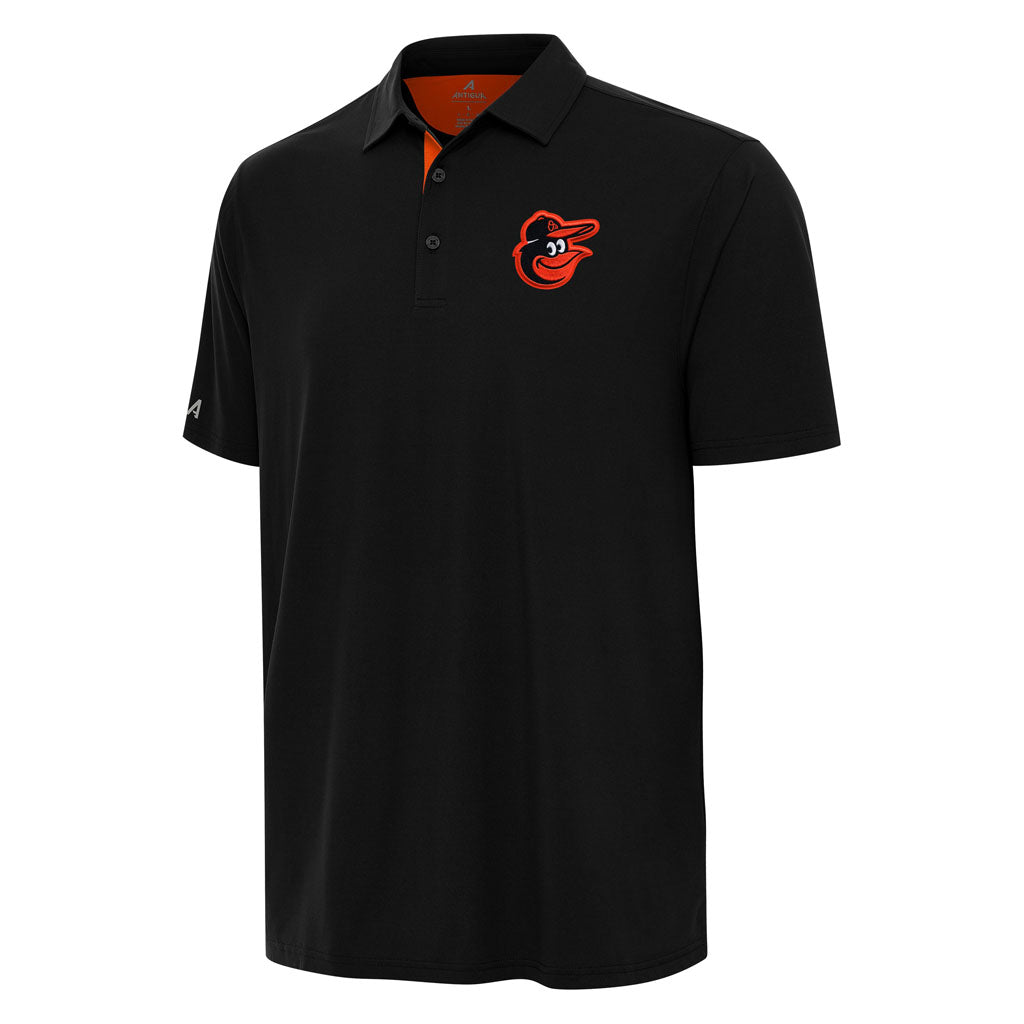 MLB Baltimore Orioles Antigua Era Polo - Black
