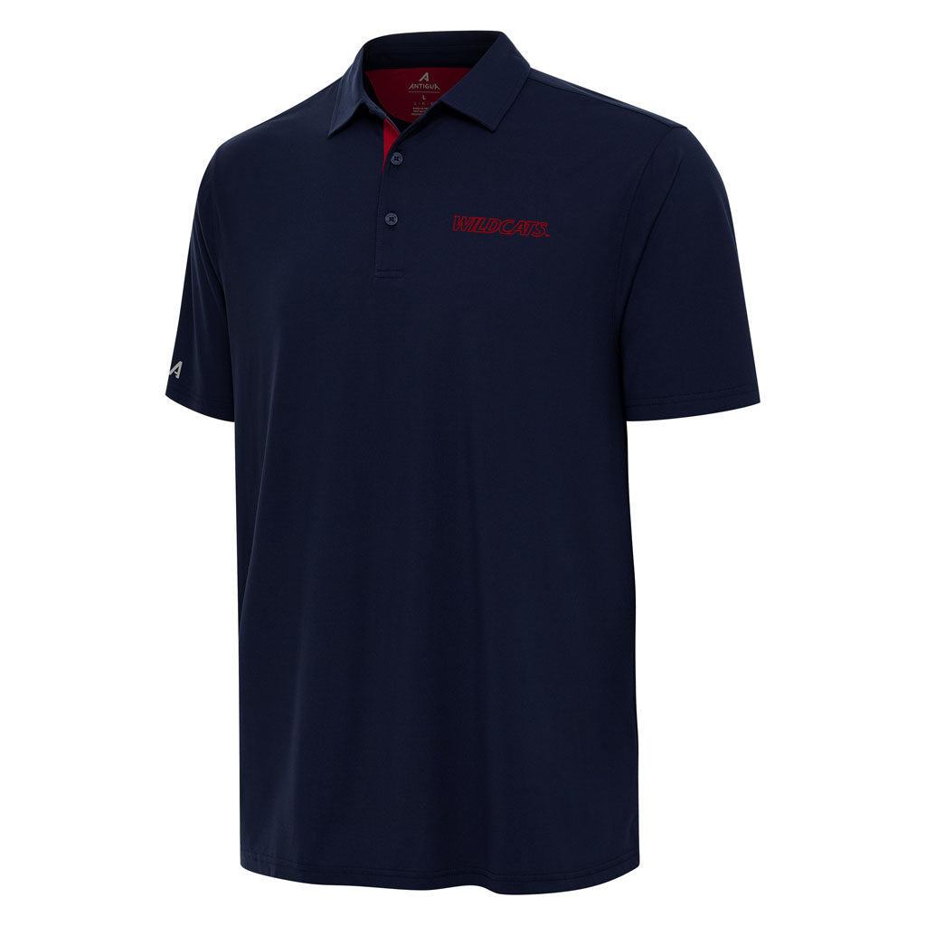 NCAA Arizona Wildcats Antigua Wildcats Script Era Polo - Navy