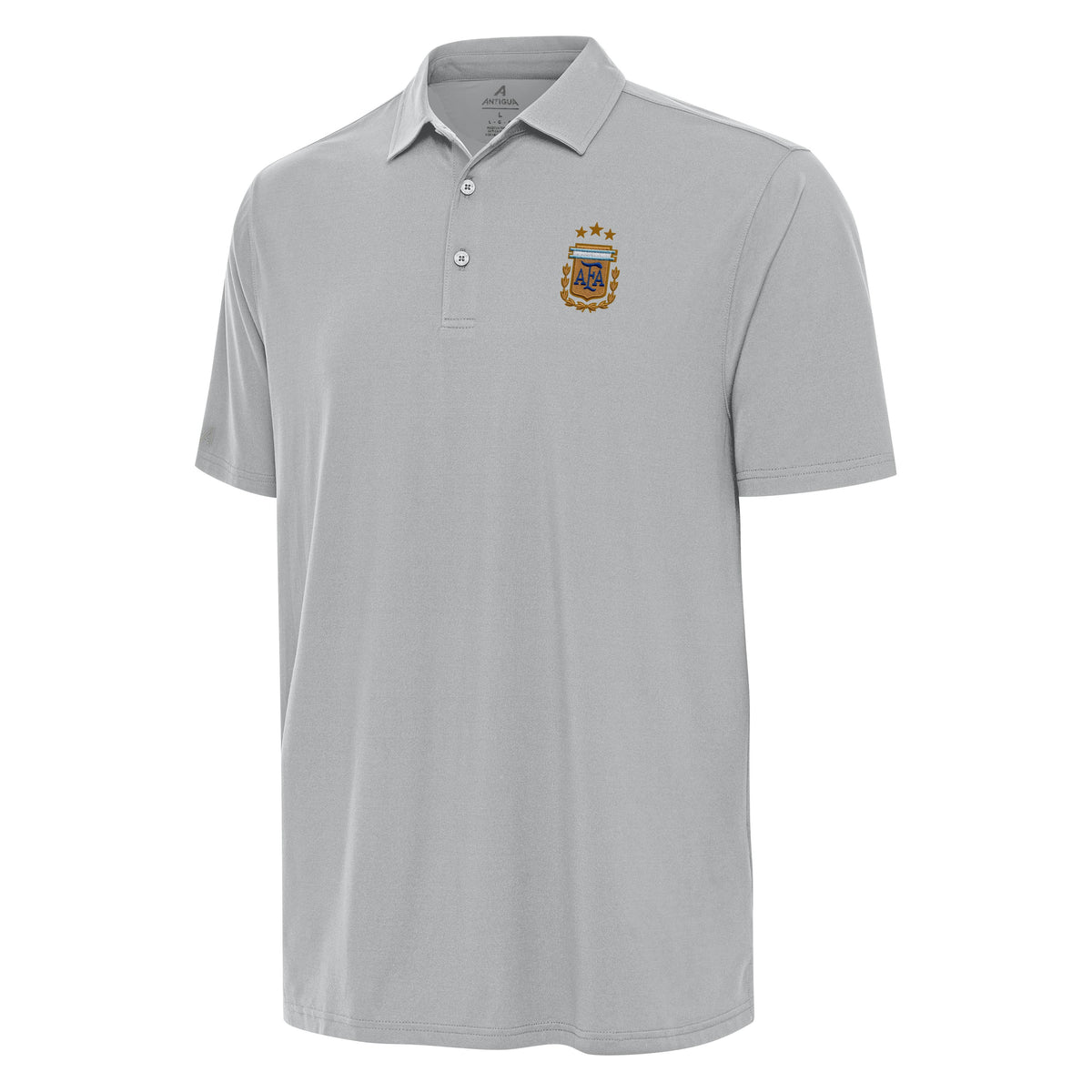 Argentina National Team Antigua Men's Era Polo - Gray