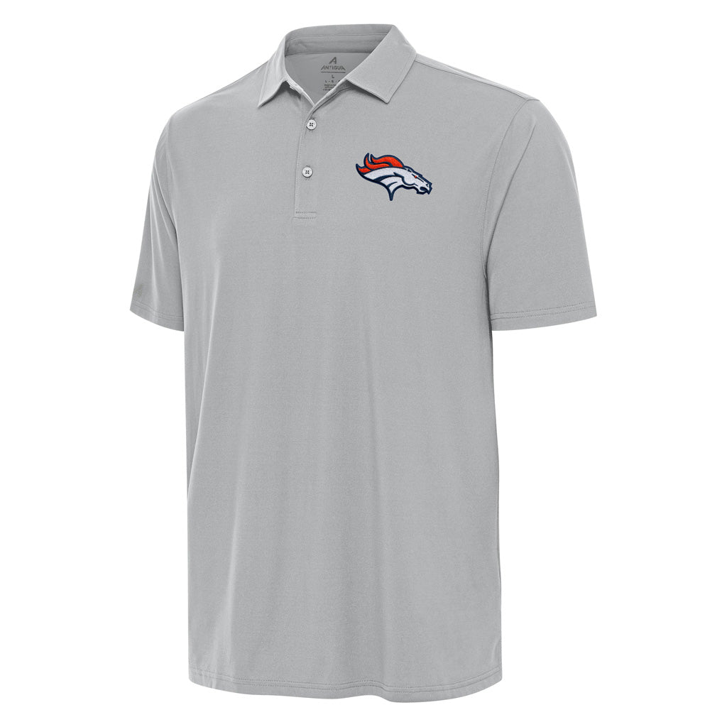 NFL Denver Broncos Antigua Era Polo - Gray