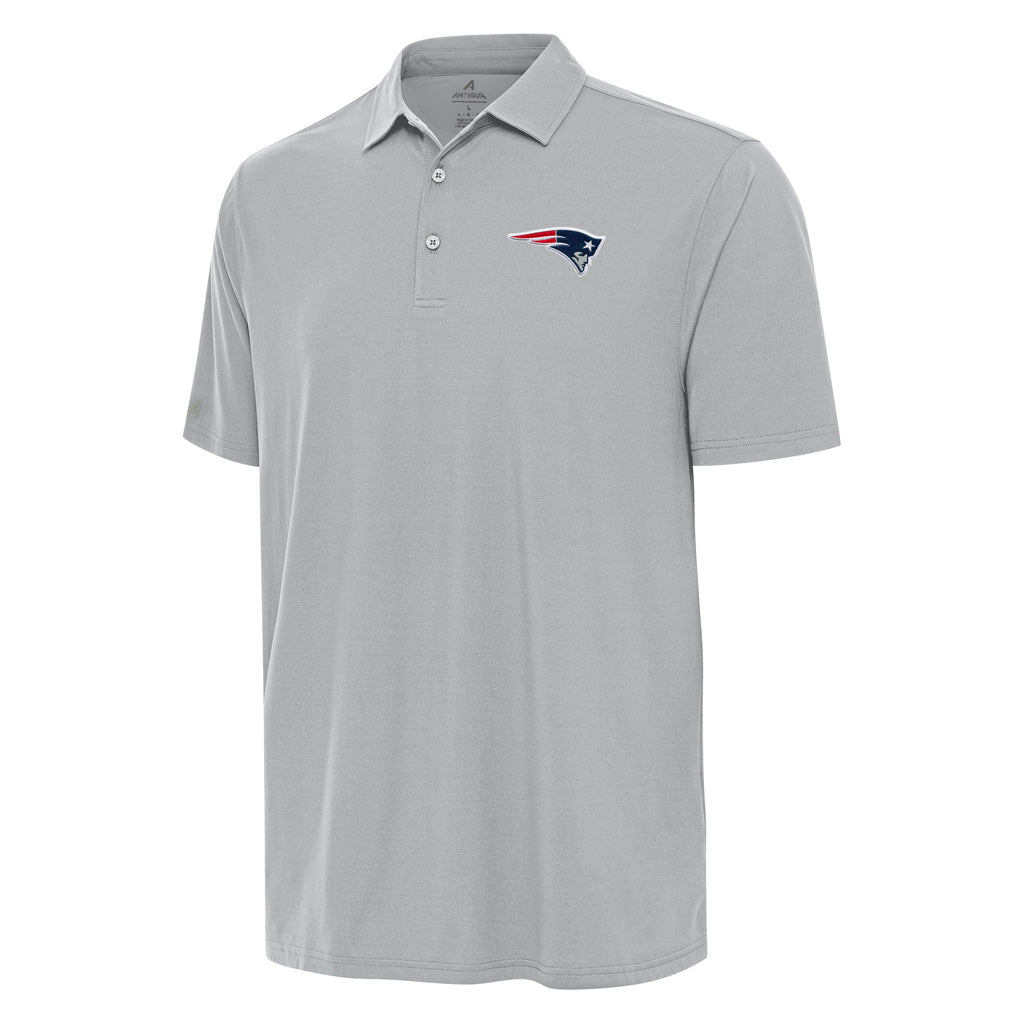 NFL New England Patriots Antigua Era Polo - Gray
