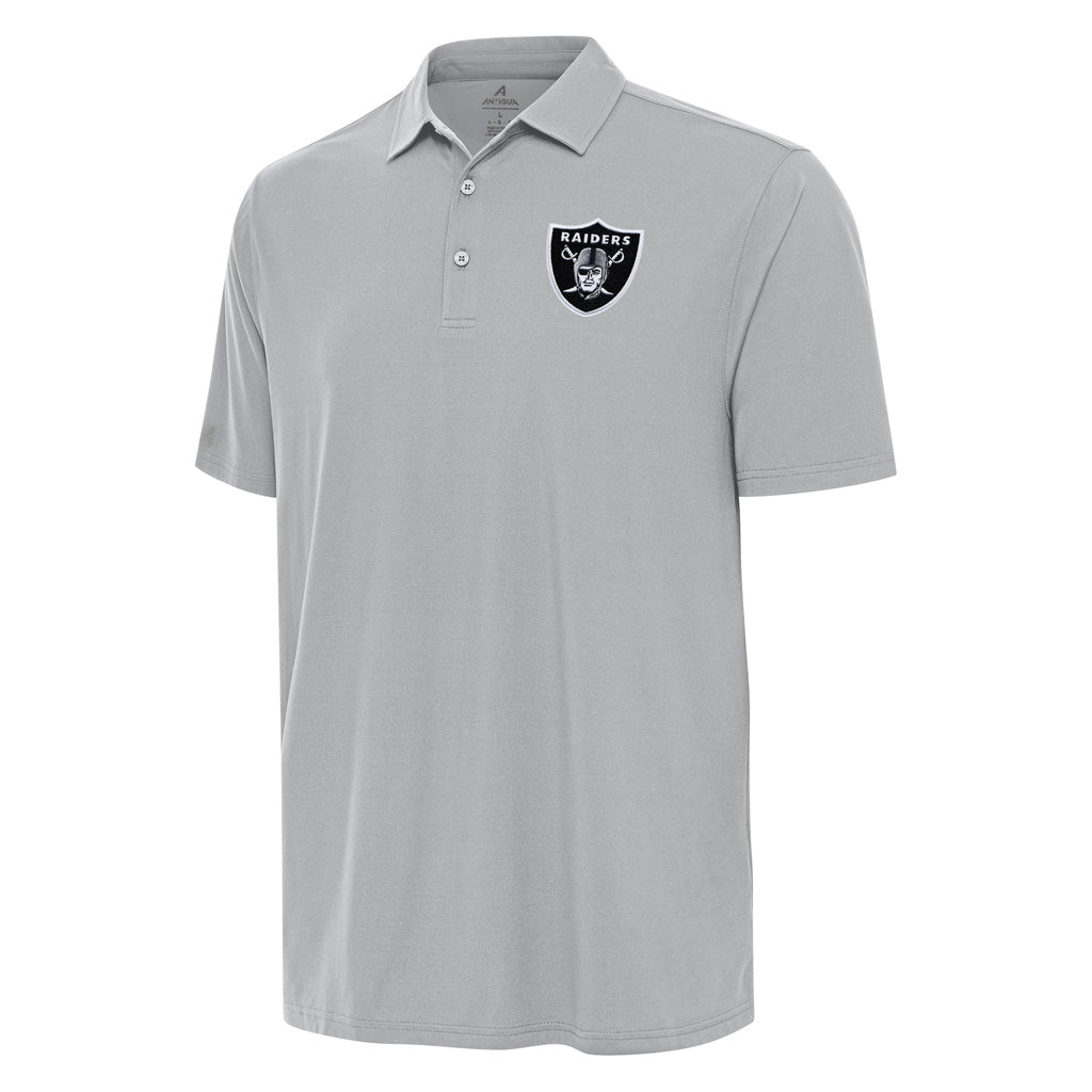 NFL Las Vegas Raiders Antigua Era Polo - Gray