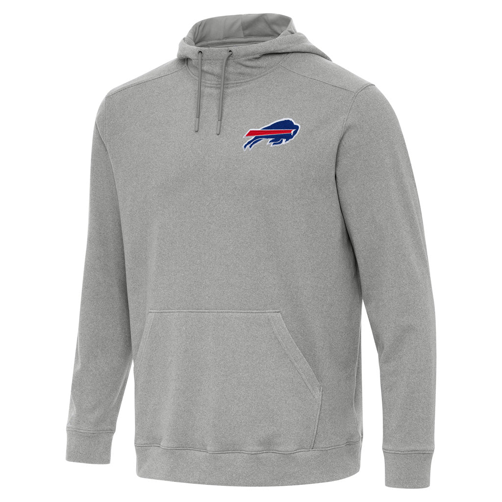 NFL Buffalo Bills Antigua Cloud Pullover Hoodie - Heather gray