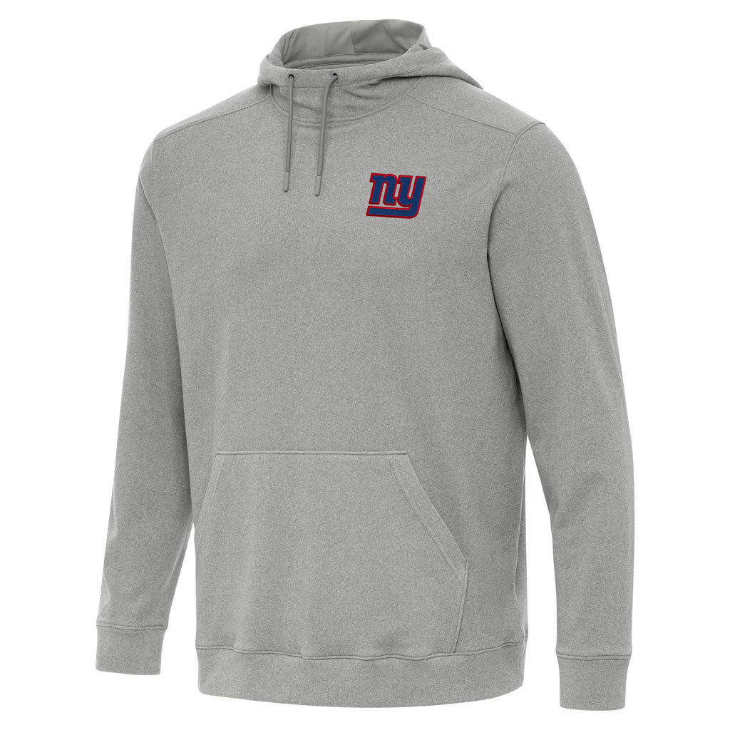 NFL New York Giants Antigua Cloud Pullover Hoodie - Heather gray