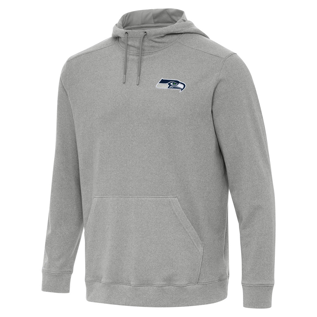 NFL Seattle Seahawks Antigua Cloud Pullover Hoodie - Heather gray