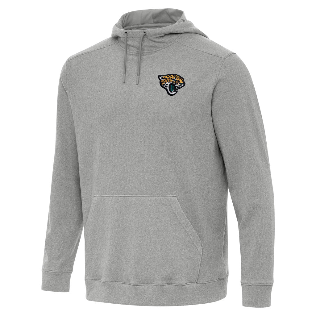 NFL Jacksonville Jaguars Antigua Cloud Pullover Hoodie - Heather gray