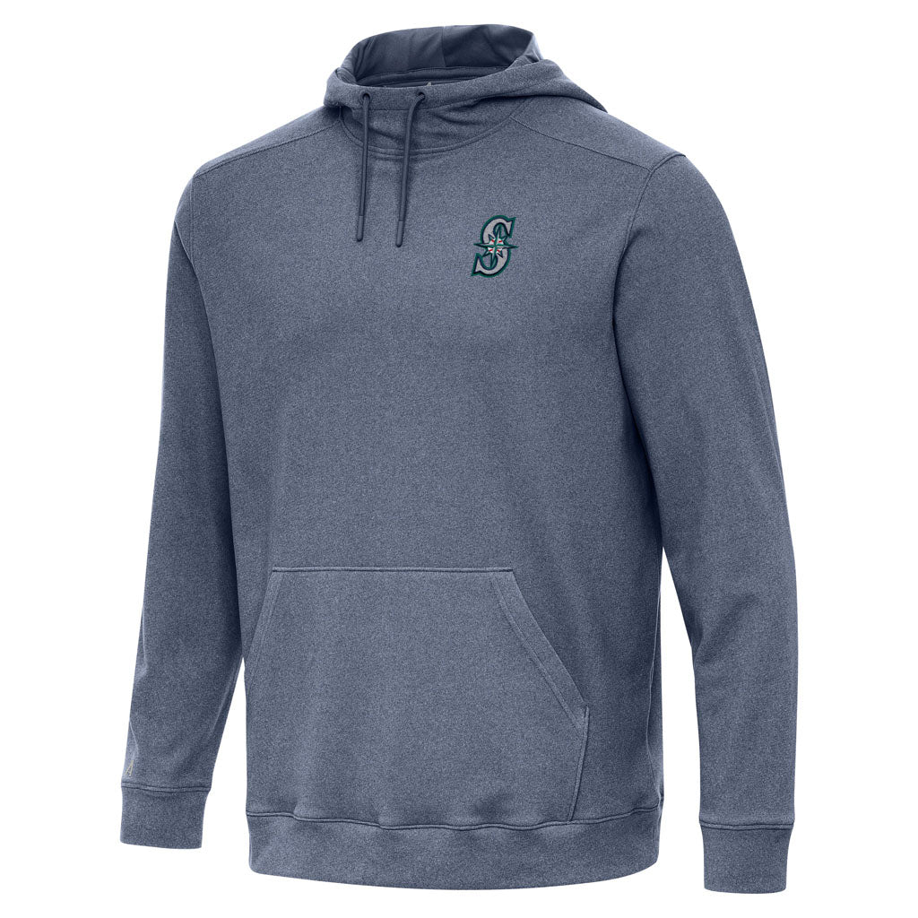 MLB Seattle Mariners Antigua Cloud Pullover Hoodie - Navy