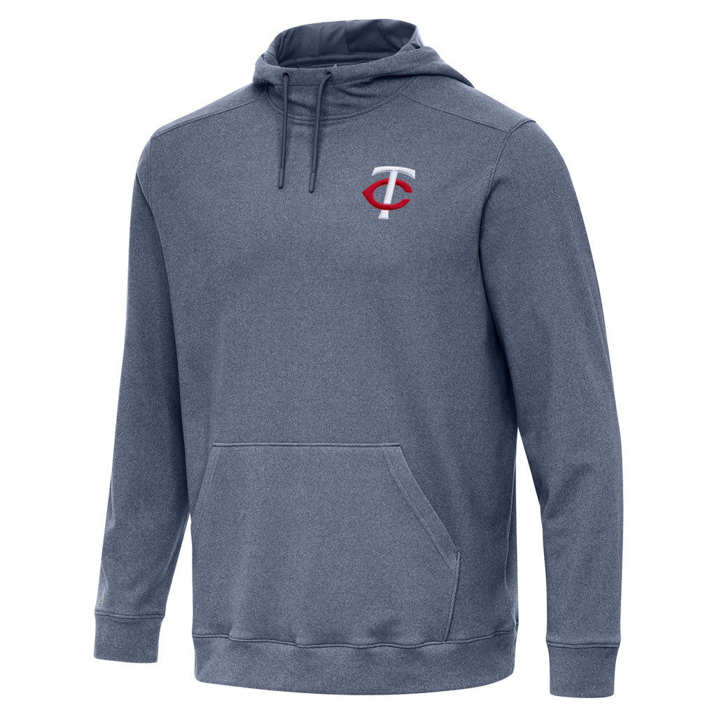 MLB Minnesota Twins Antigua Cloud Pullover Hoodie - Navy