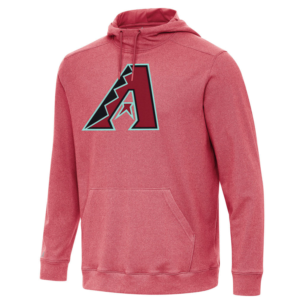 MLB Arizona Diamondbacks Antigua Full Front Cloud Pullover Hoodie - Red