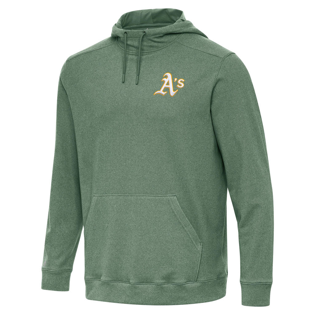 MLB Athletics Antigua Cloud Pullover Hoodie - Green