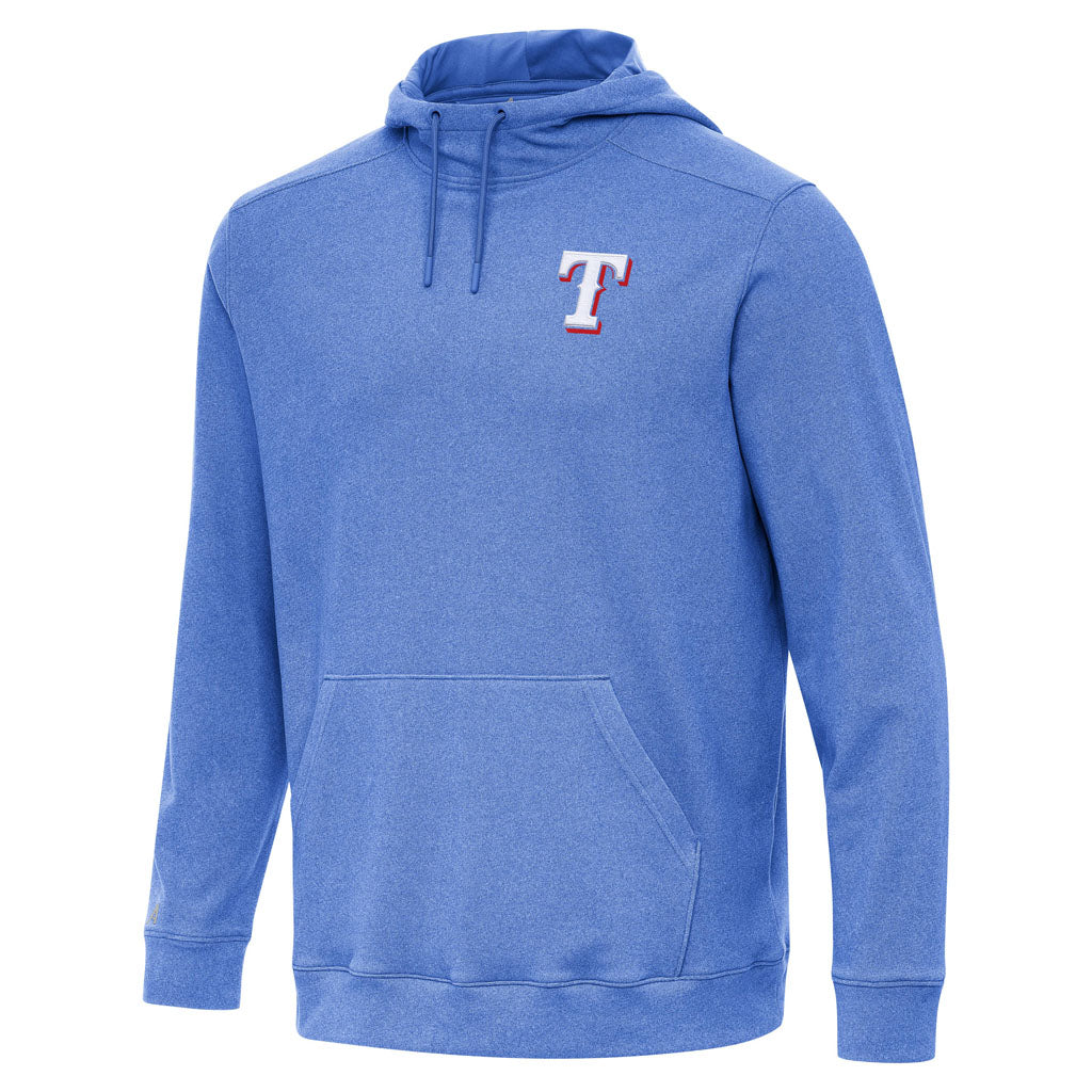 MLB Texas Rangers Antigua Cloud Pullover Hoodie - Blue