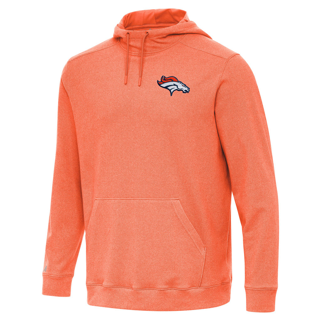 NFL Denver Broncos Antigua Cloud Pullover Hoodie - Orange