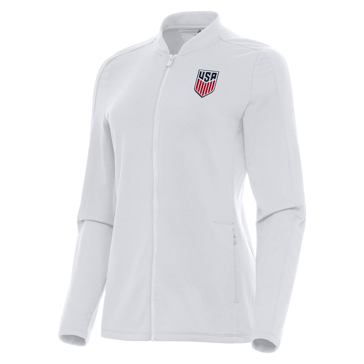 USMNT National Team Antigua Women's Continual Jacket - White