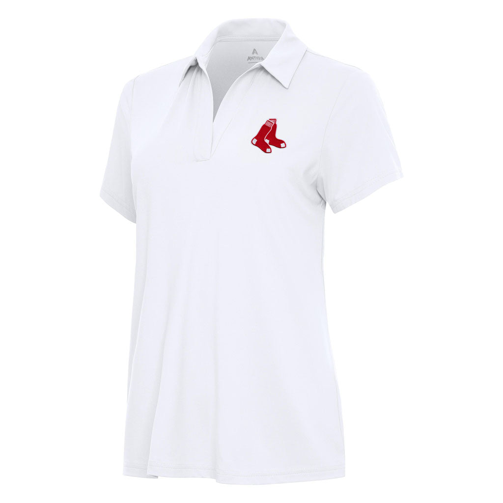 MLB Boston Red Sox Women's Antigua Era Polo - White