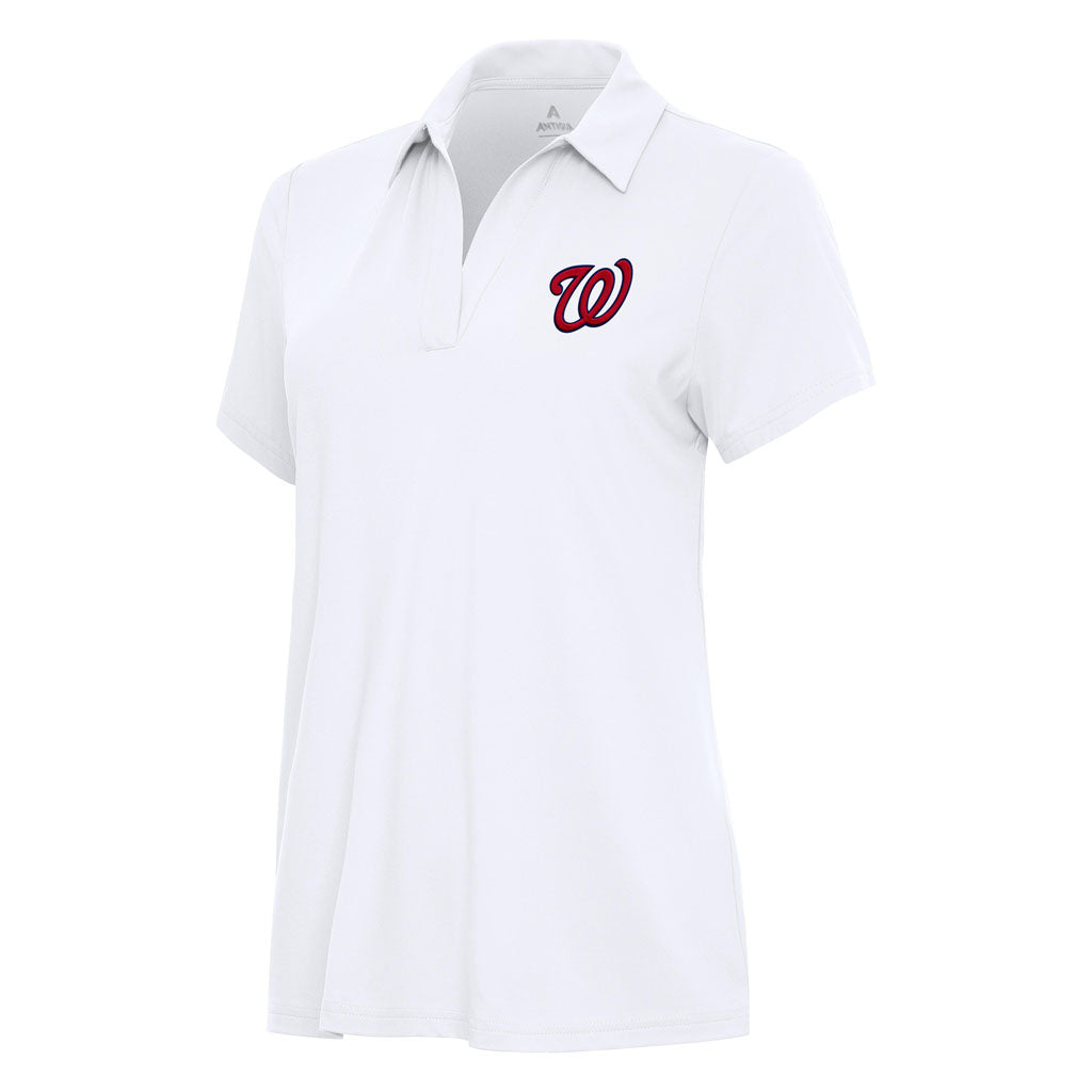 MLB Washington Nationals Women's Antigua Era Polo - White