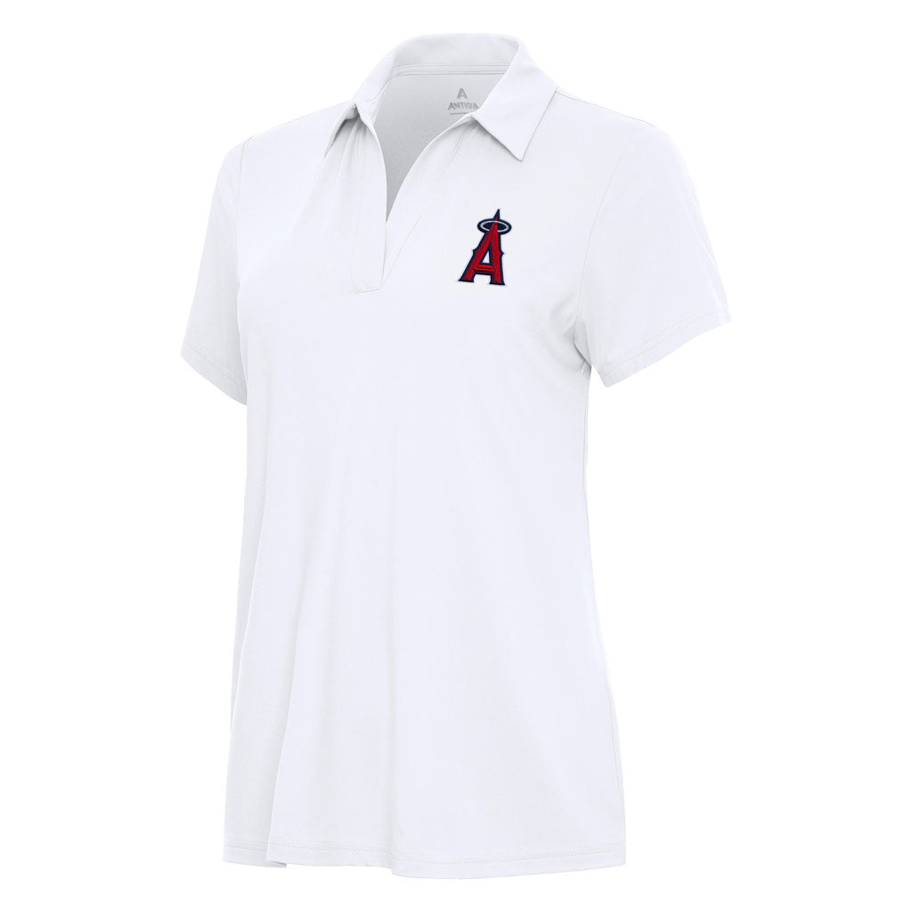 MLB Los Angeles Angels Women's Antigua Era Polo - White