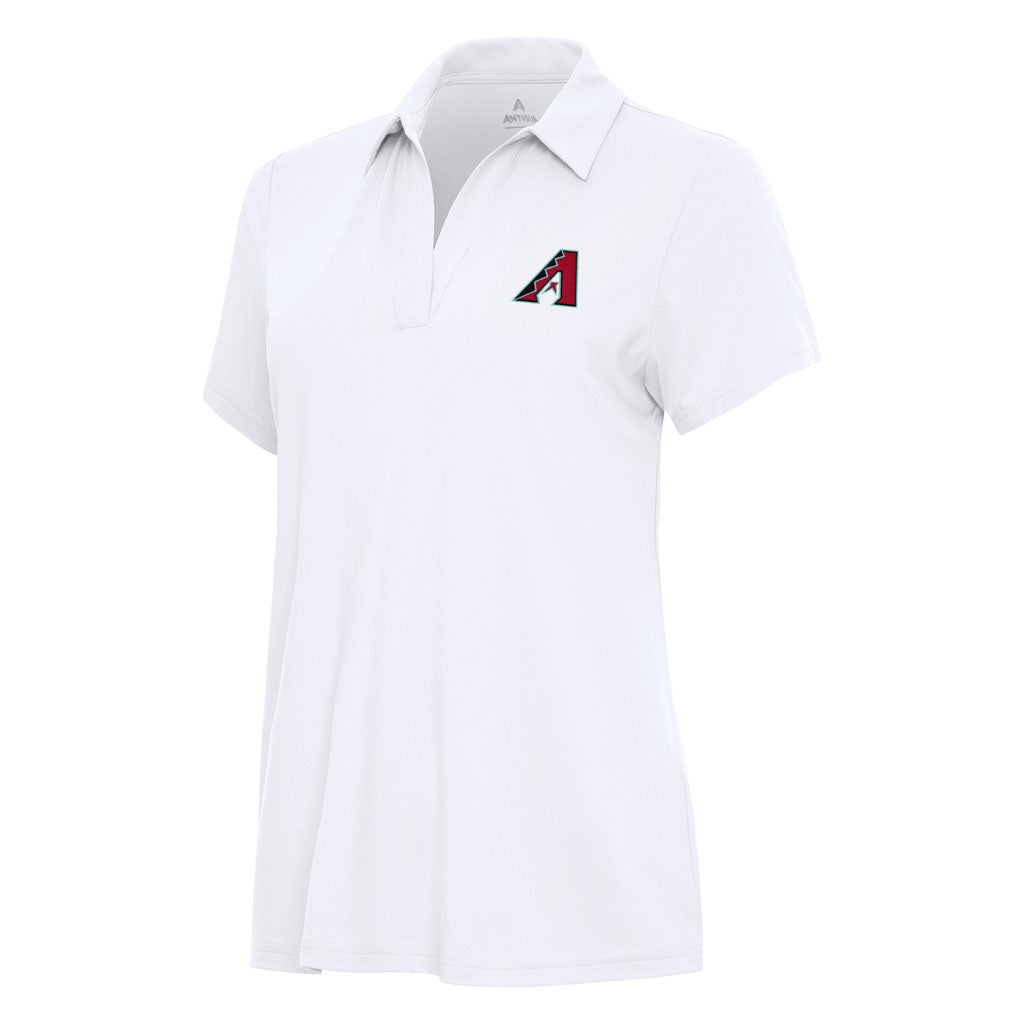 MLB Arizona Diamondbacks Women's Antigua Era Polo - White