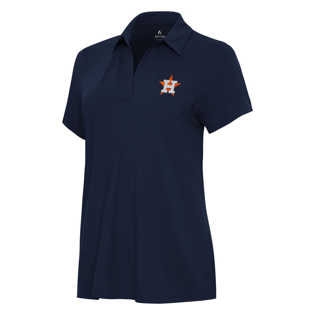 MLB Houston Astros Women's Antigua Era Polo - Navy