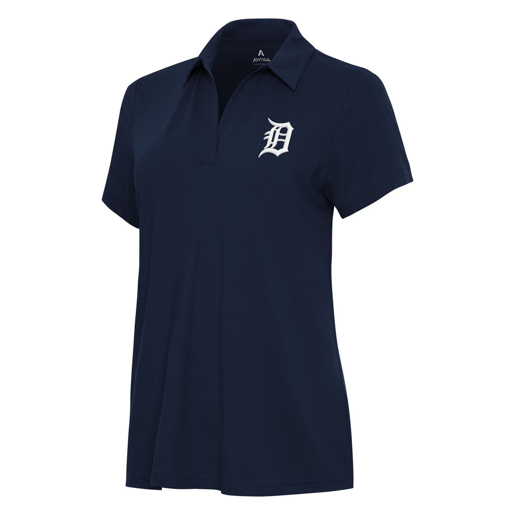 MLB Detroit Tigers Women's Antigua Era Polo - Navy