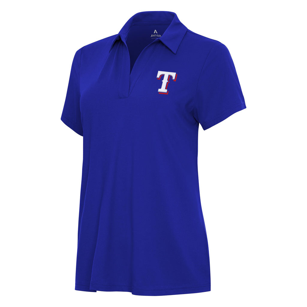 MLB Texas Rangers Women's Antigua Era Polo - Blue