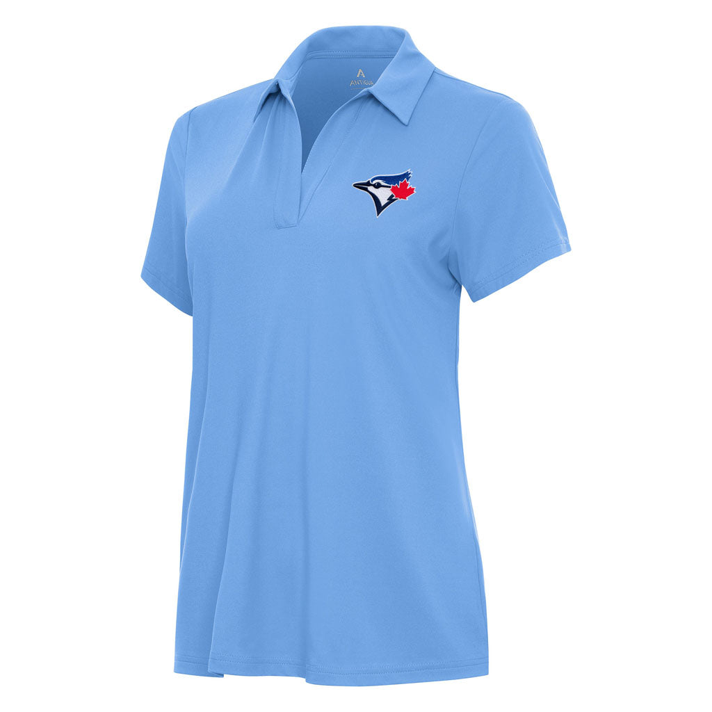 MLB Toronto Blue Jays Women's Antigua Era Polo - Light blue