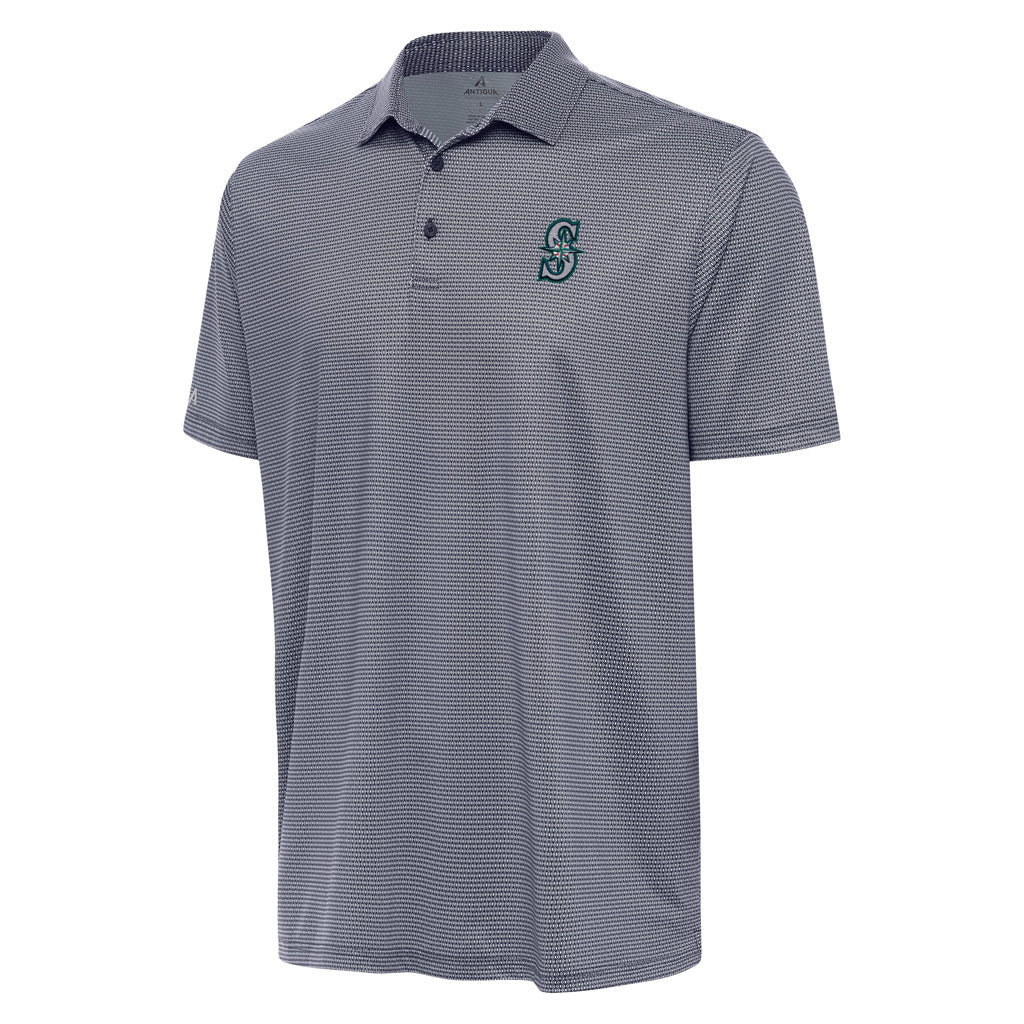 MLB Seattle Mariners Antigua Rings Polo - Navy