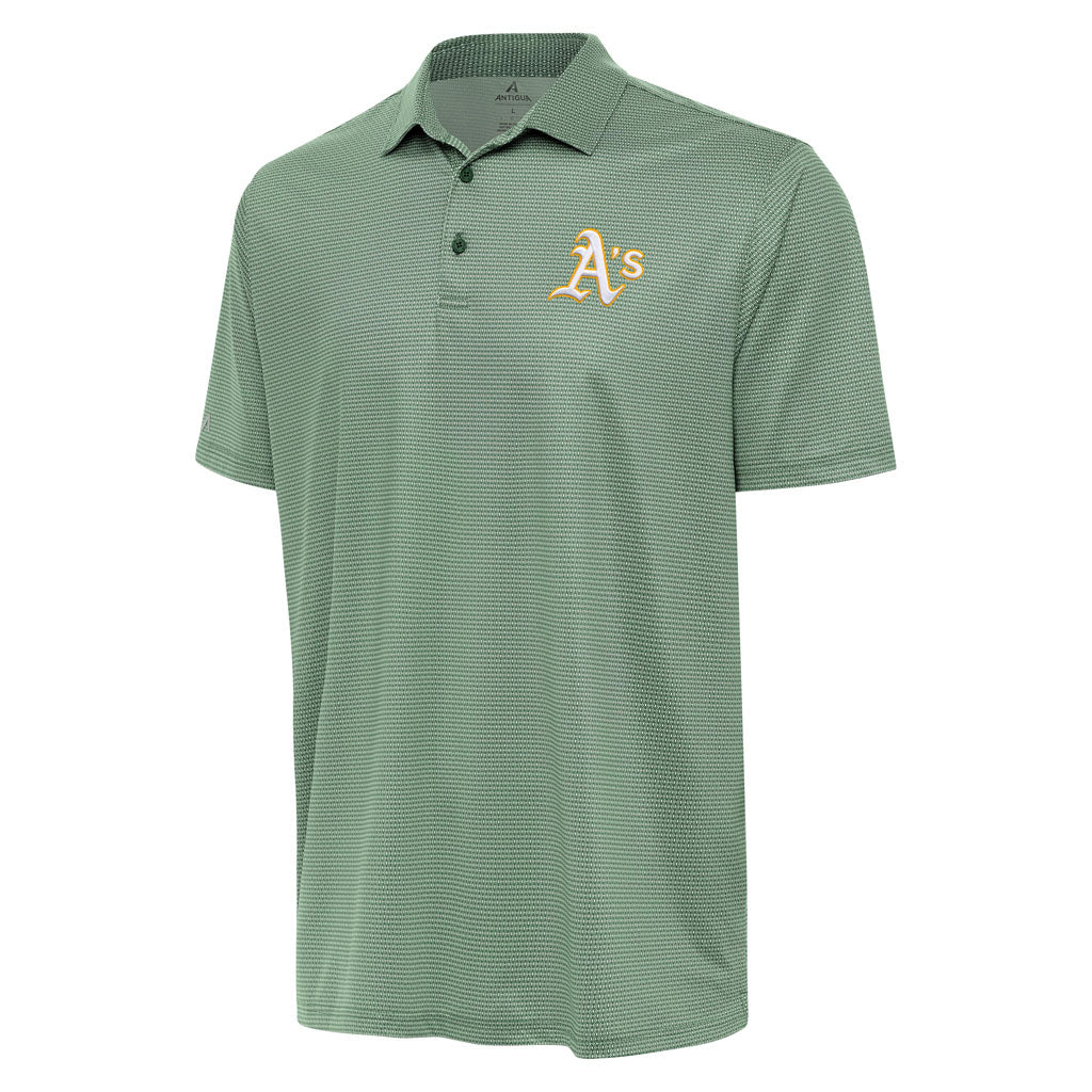 MLB Athletics Antigua Rings Polo - Green